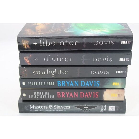 Brian Davis Books Lot Of 6 EternityS Edge Diviner Liberator Starlighter - Picture 1 of 16